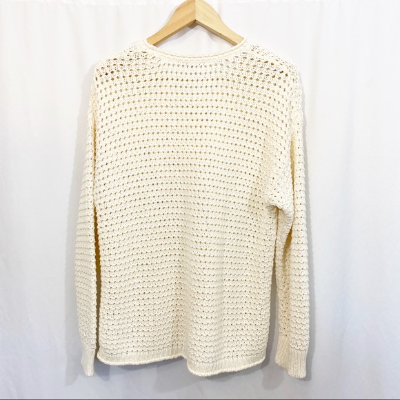 NEW Madewell Open Stitch Austen Knit Sweater Top - Picture 5 of 11